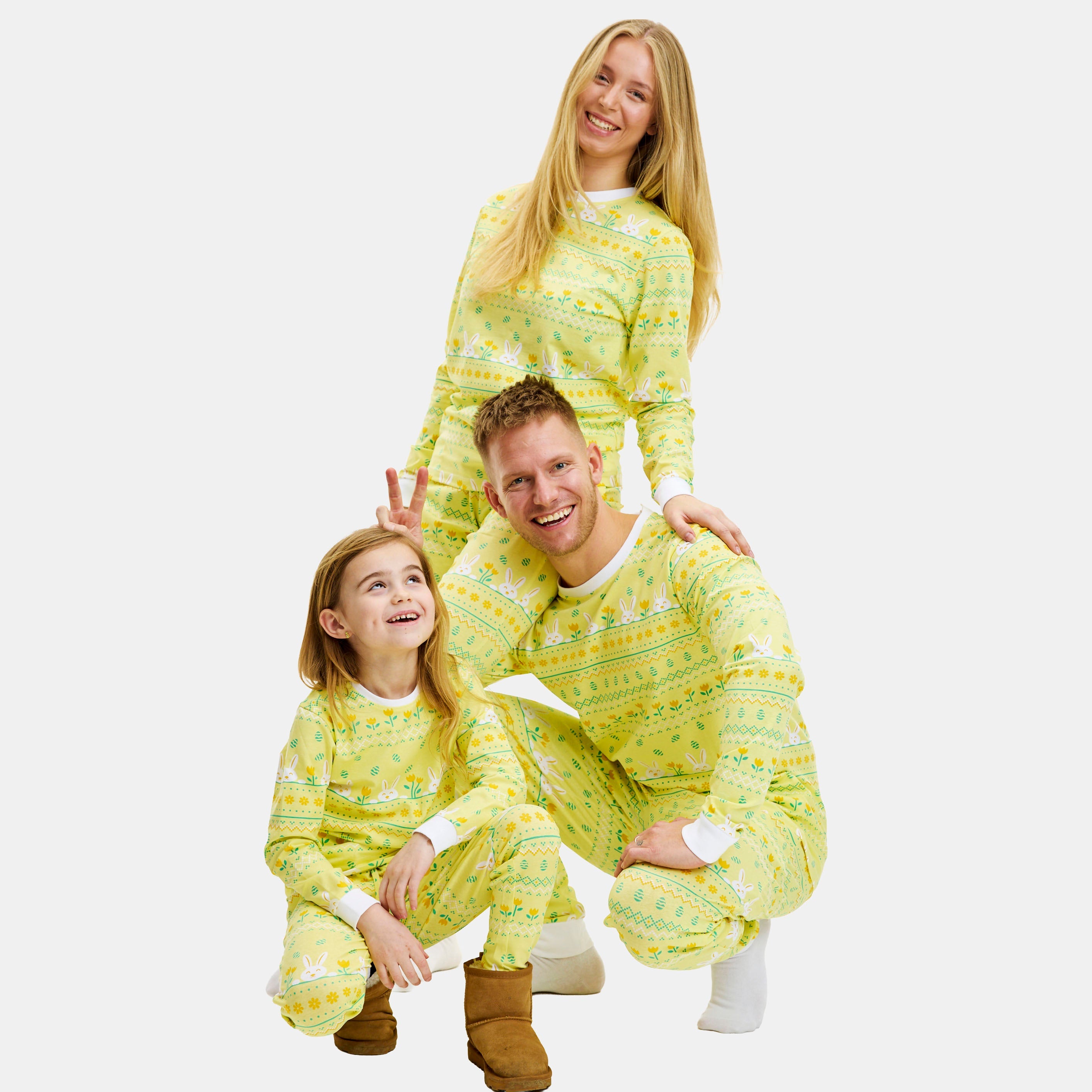 Elegant kanin påskepysj - Barn.